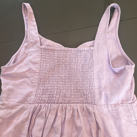 Linen midi dress - Picture 7 of 10